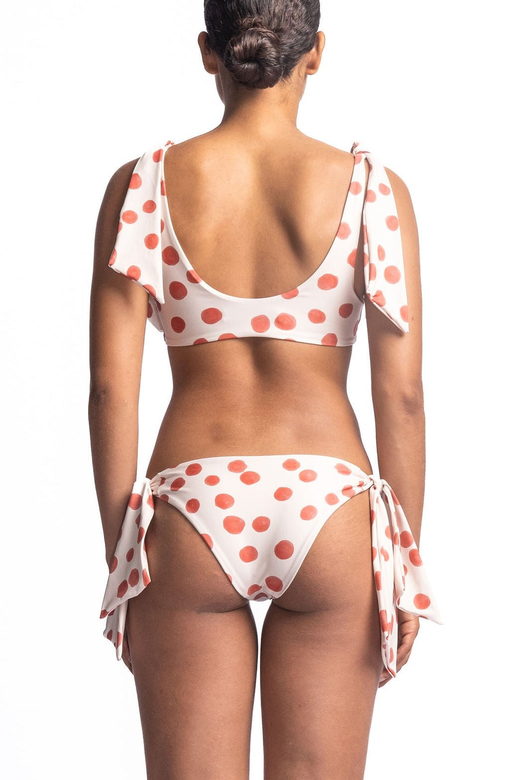 Juani Coral Dots Bottom encantadore