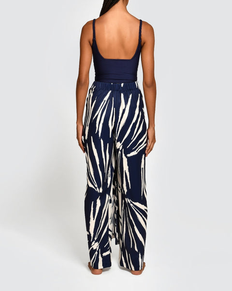 Pantalones Camille Navy Shells encantadore