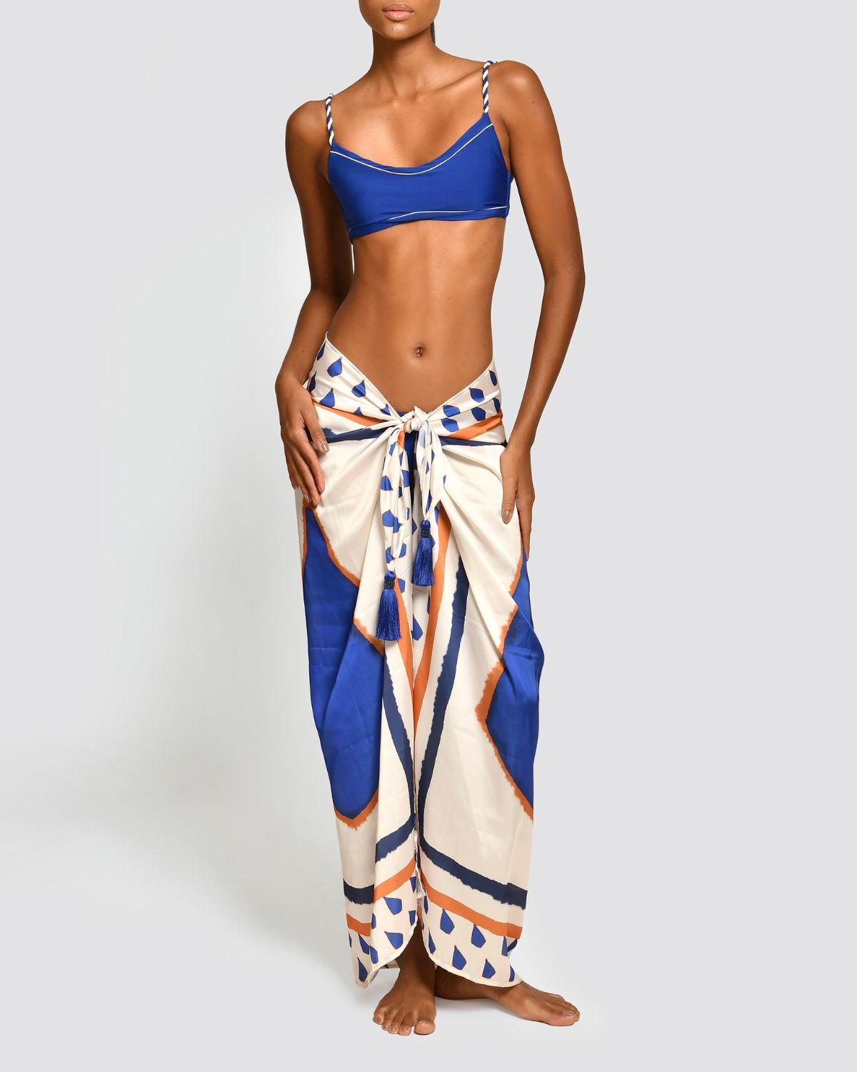 Top de Bikini Mimi Blue Encantadore