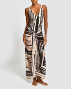 Pareo Taylor Euphoria Black Sarong Encantadore