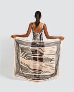 Pareo Taylor Euphoria Black Sarong Encantadore