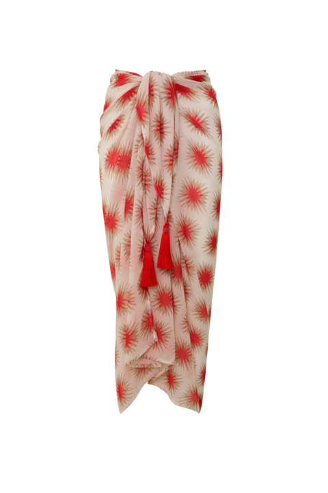 Pareo Taylor Star Red encantadore
