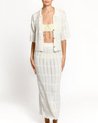 Falda tejida Ponto Ivory encantadore