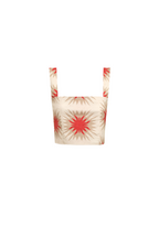 Crop Top Ceci Star Red encantadore