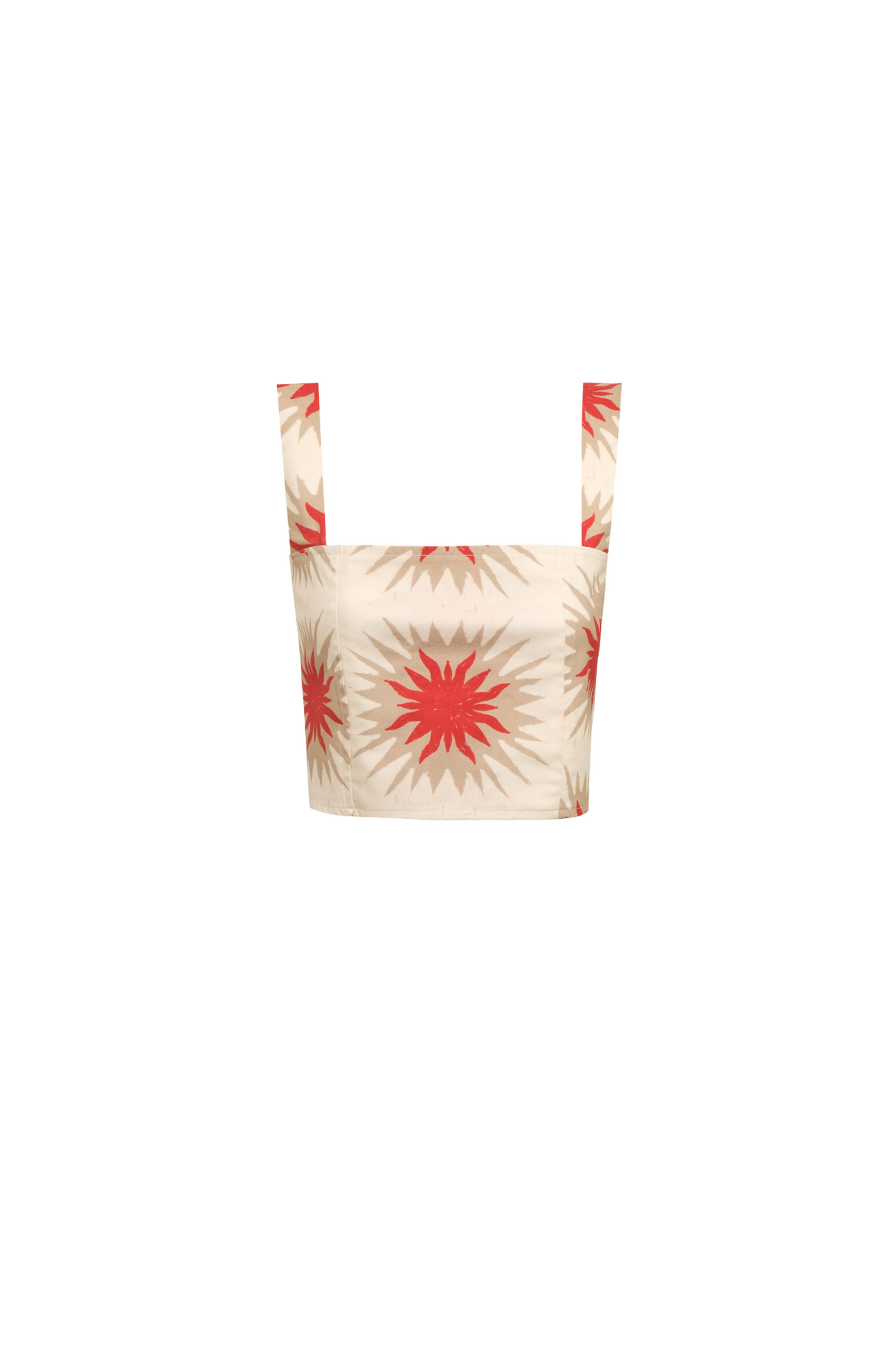 Crop Top Ceci Star Red encantadore