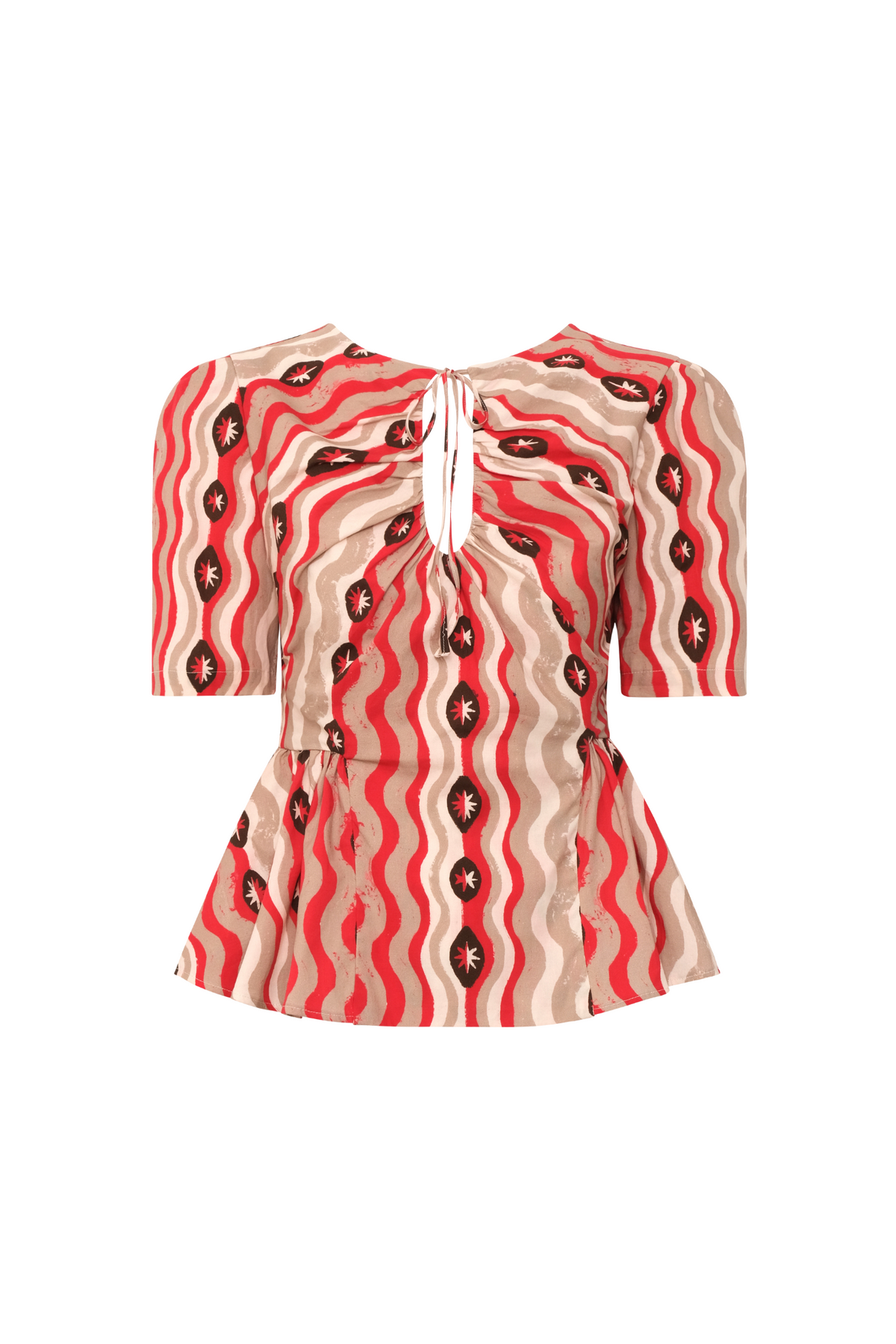 Top Ela Star Waves Red encantadore