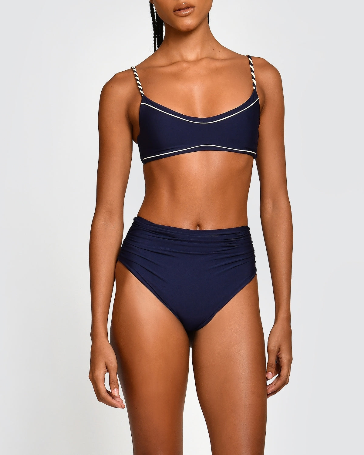Top de Bikini Mimi Navy Encantadore