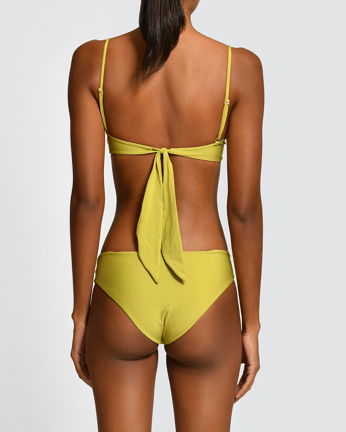 Top de Bikini Elisa Rana Green Encantadore