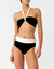 Top de Bikini Gabriela Ivory Black