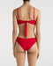 Top De Bikini Mila Red & Bottom De Bikini Zahra Red