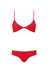 Top De Bikini Mila Red & Bottom De Bikini Zahra Red