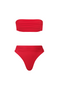 Top De Bikini Nohi Red & Bottom De Bikini Esther Red