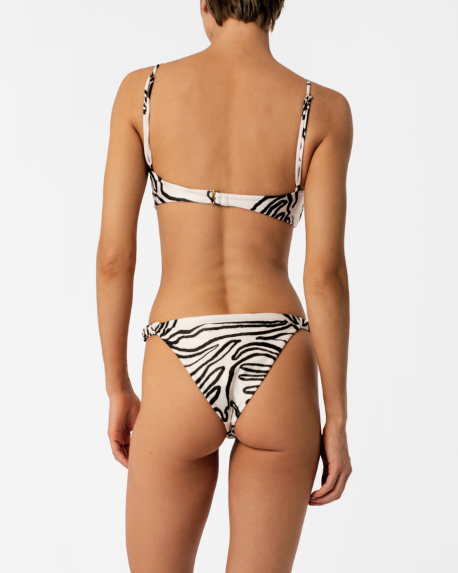 Bottom de Bikini Gianna White Marea encantadore