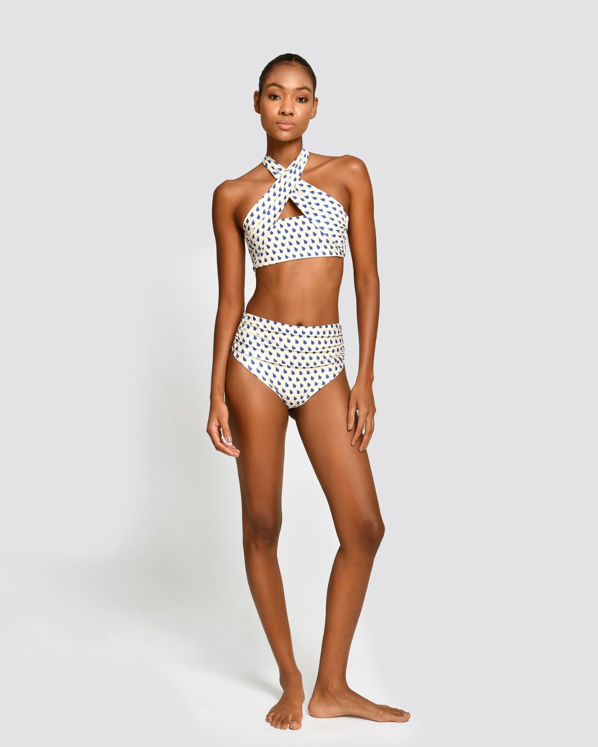 Bottom de Bikini Diani Mollis Blue Encantadore