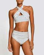 Top de Bikini Paola Mollis Blue Encantadore