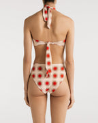 Top de Bikini Paola Star Red encantadore