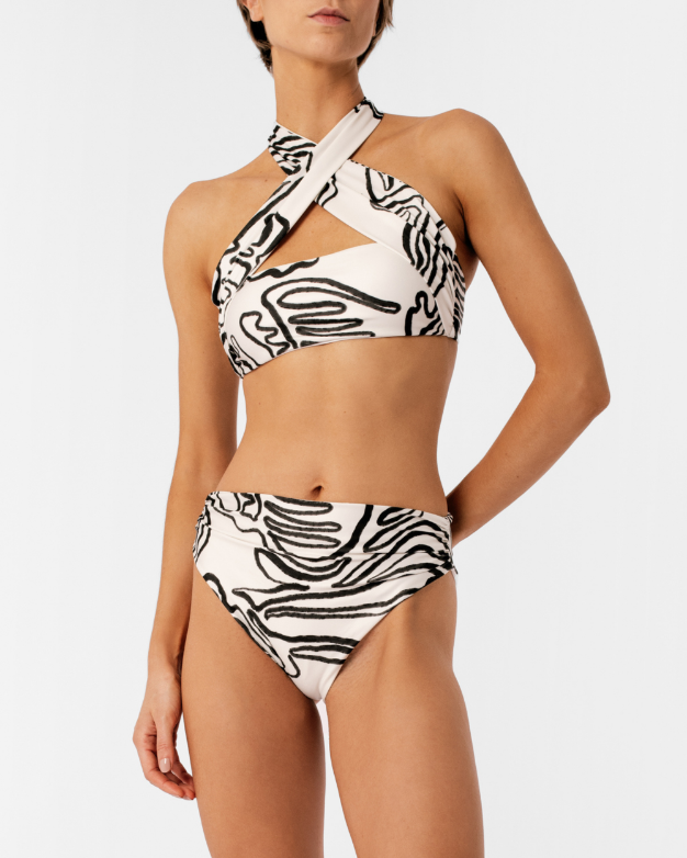 Top de Bikini Paola White Marea encantadore