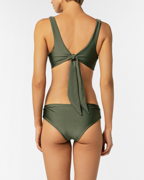 Top de Bikini Pula Green