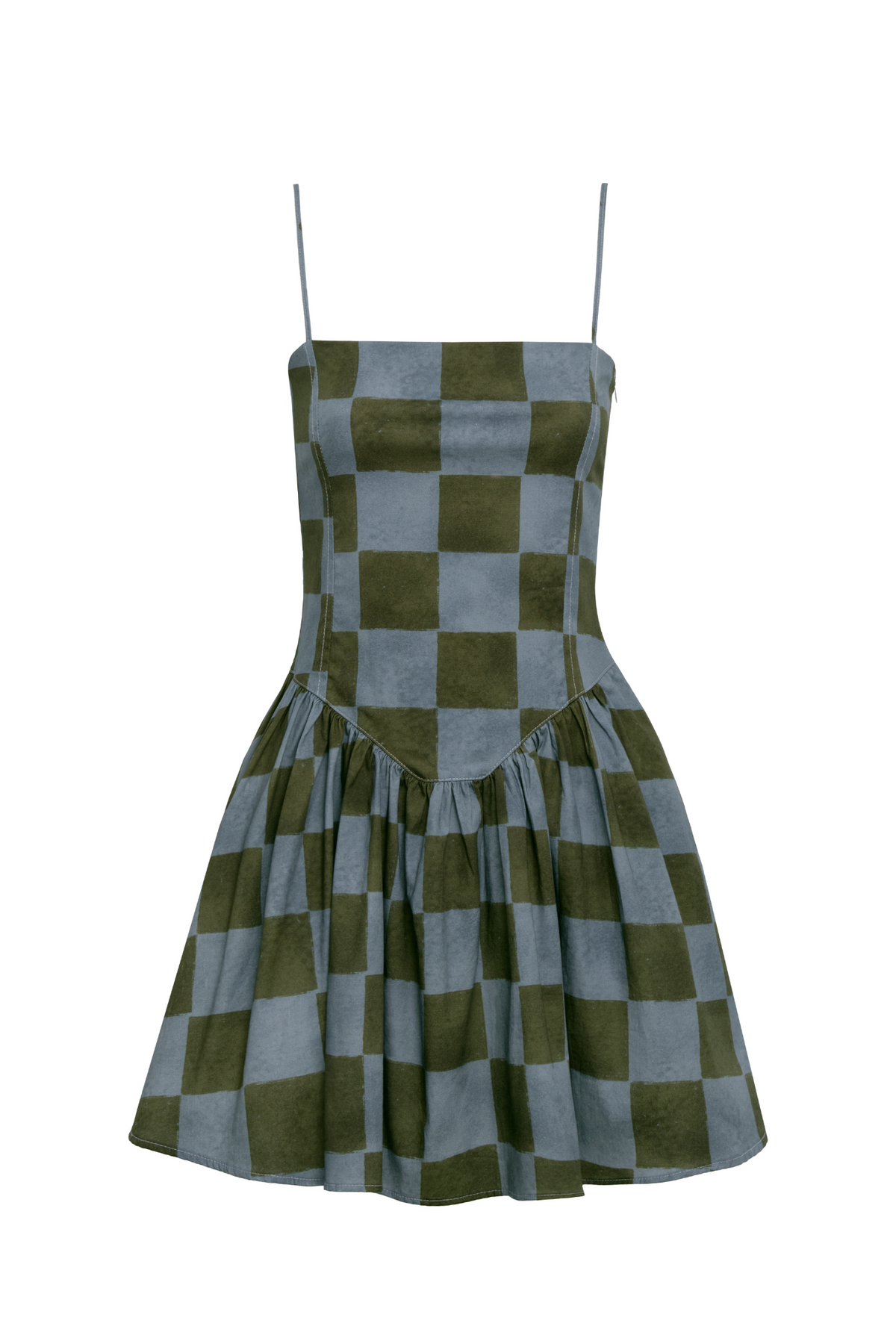 Vestido Filippa Blue Checkers encantadore