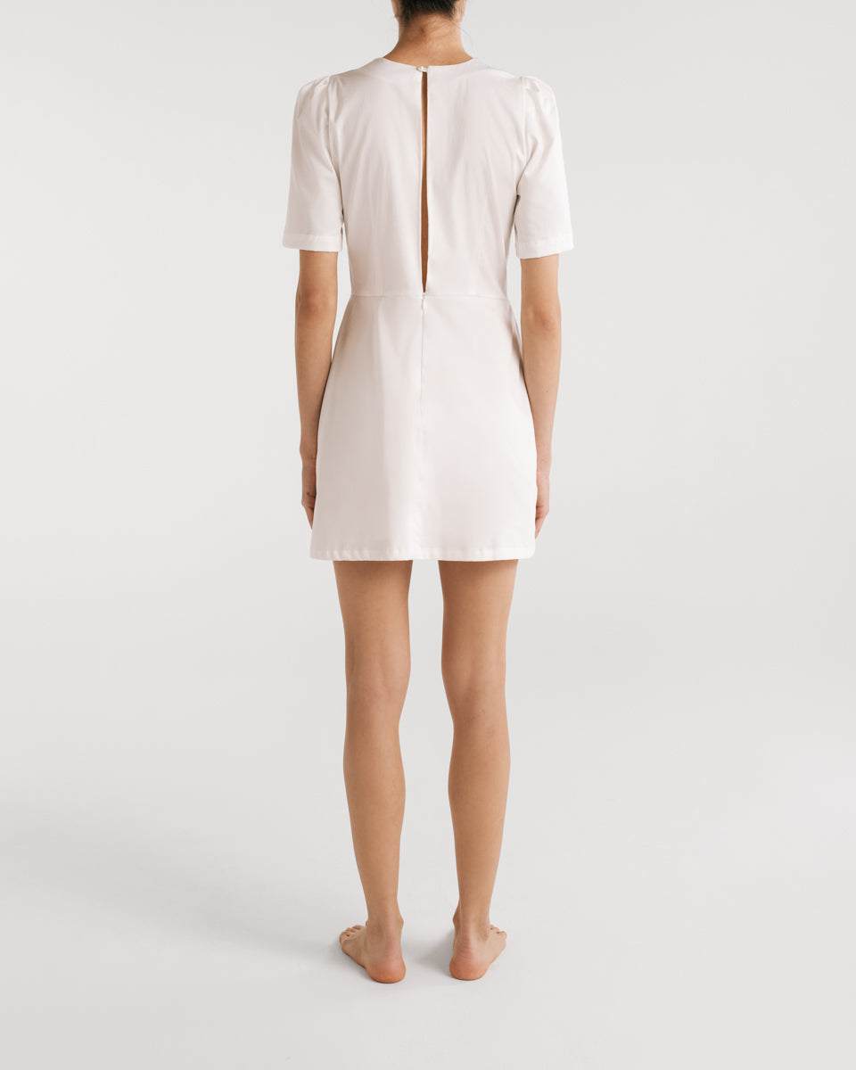 Vestido Mariela Ivory encantadore