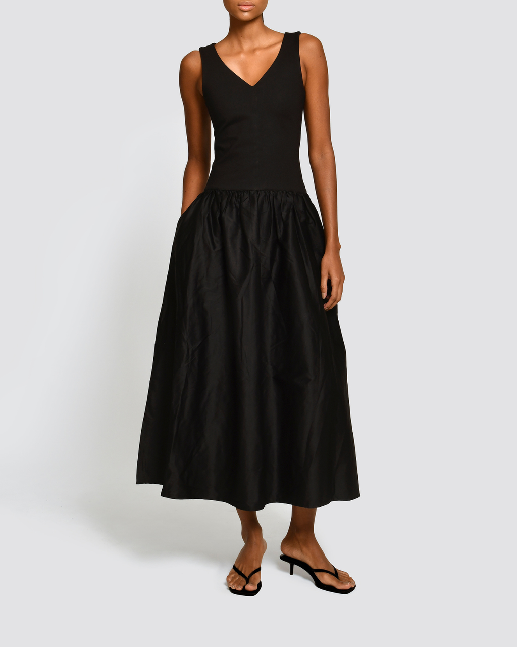 Vestido Midi Flavia Black Encantadore