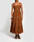 Vestido Ginevrita Brown encantadore