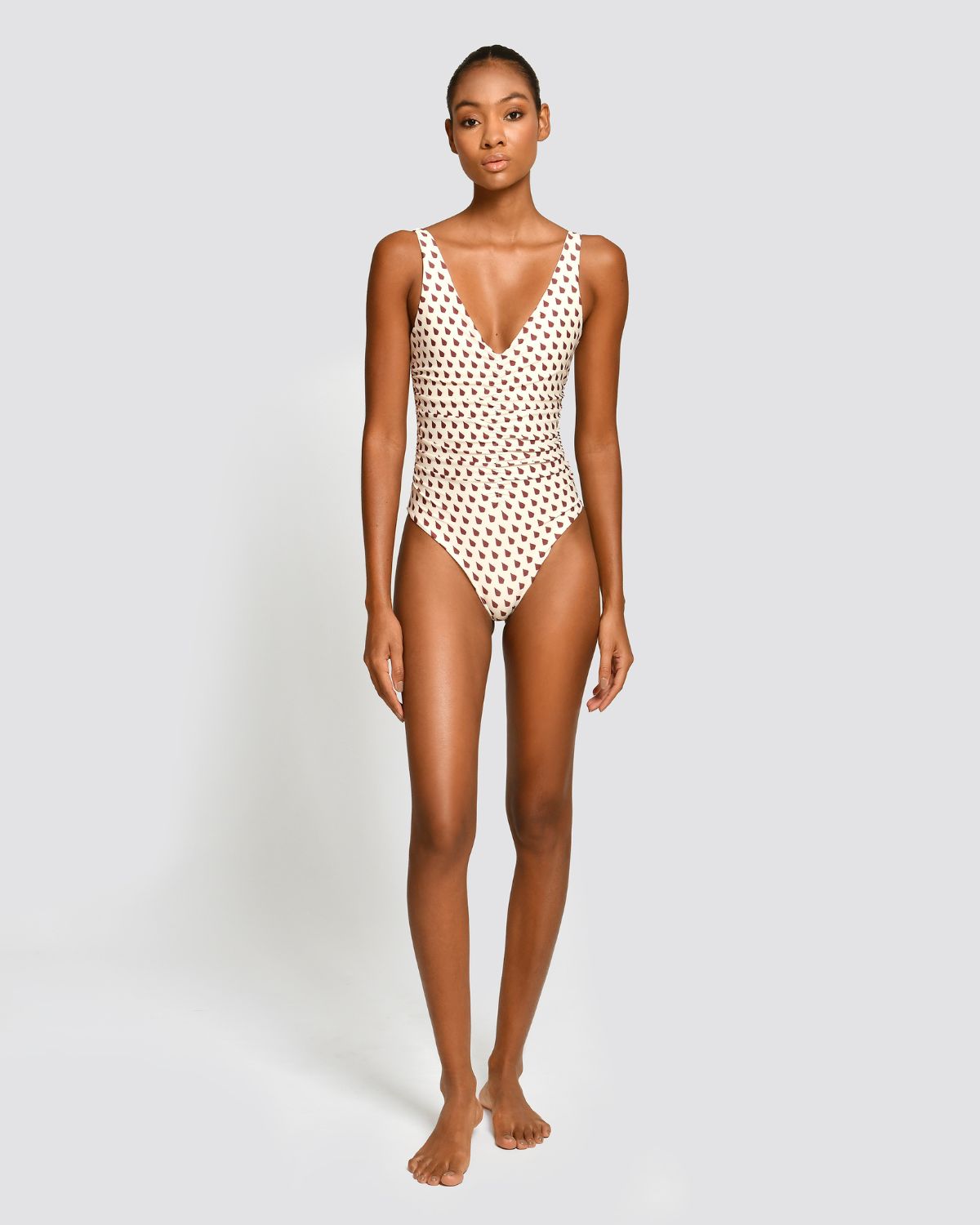Vestido de Baño Enterizo Giulia Mollis Red Encantadore
