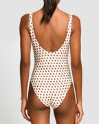 Vestido de Baño Enterizo Giulia Mollis Red Encantadore