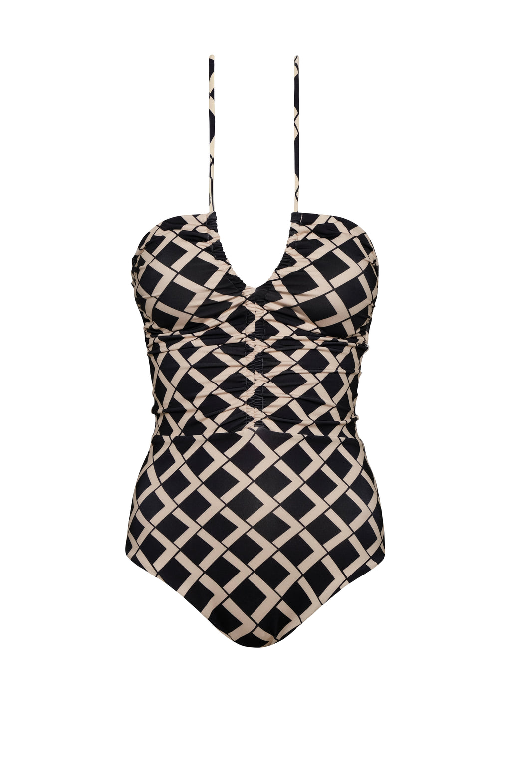 Vestido De Baño Entero Maite Black Deco encantadore