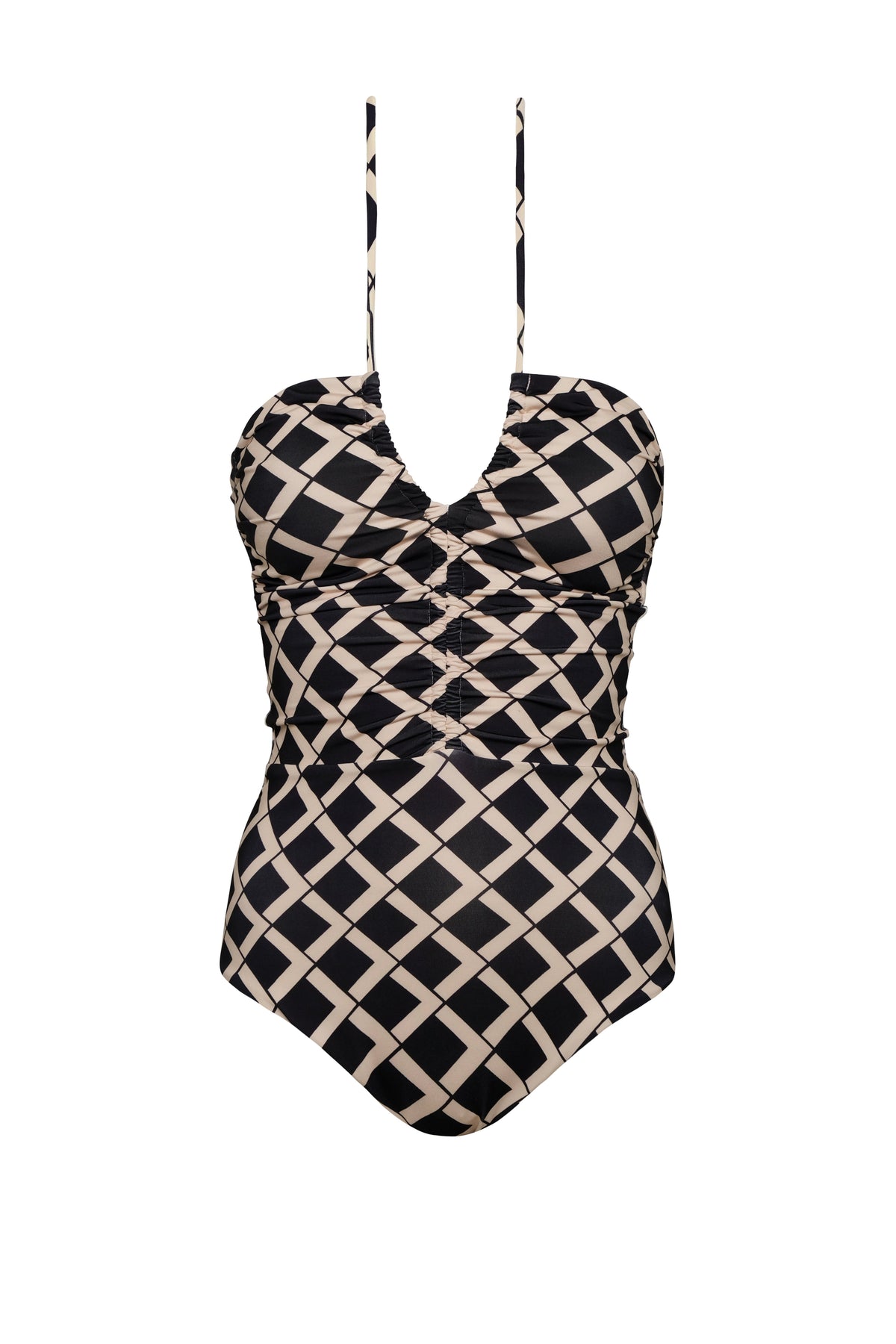 Vestido De Baño Entero Maite Black Deco encantadore