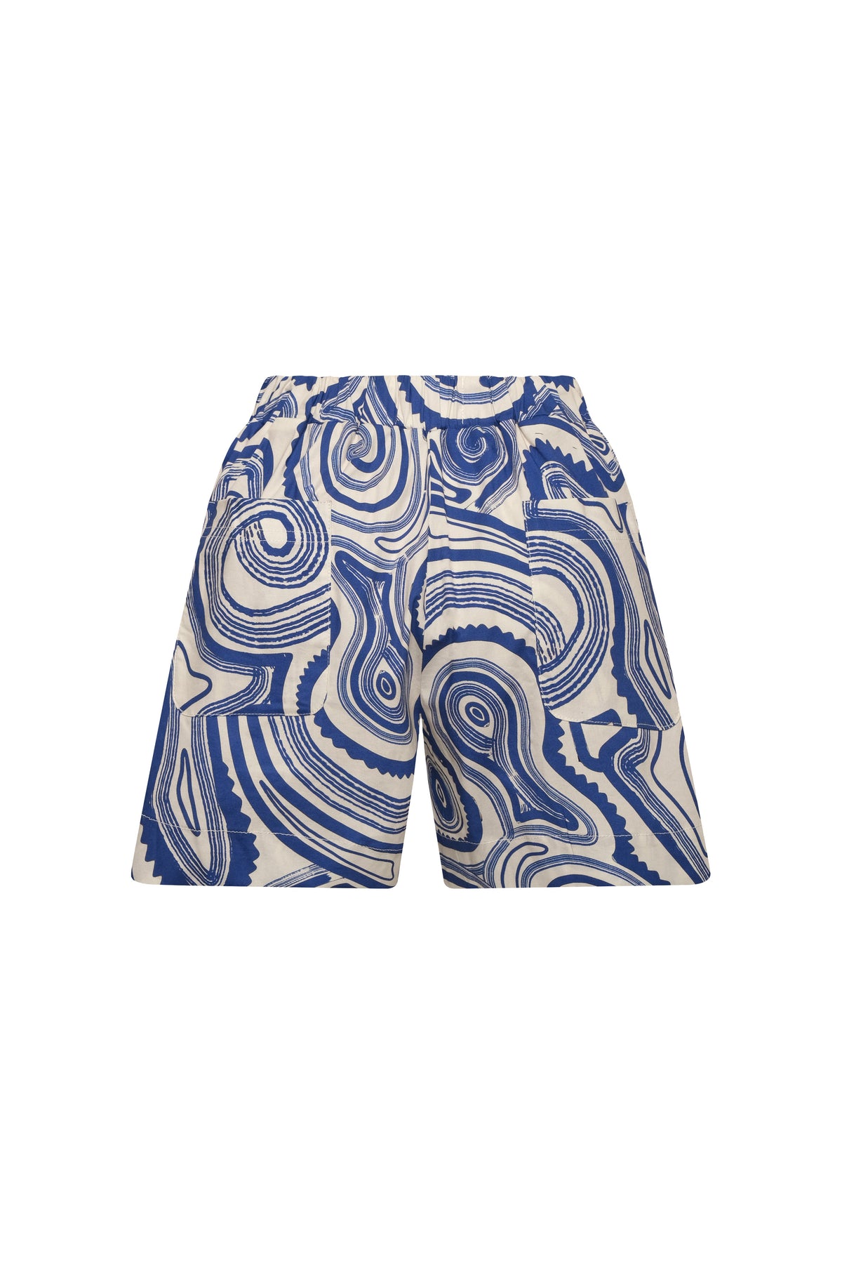 Liana Blue Pavoni Linen Shorts encantadore