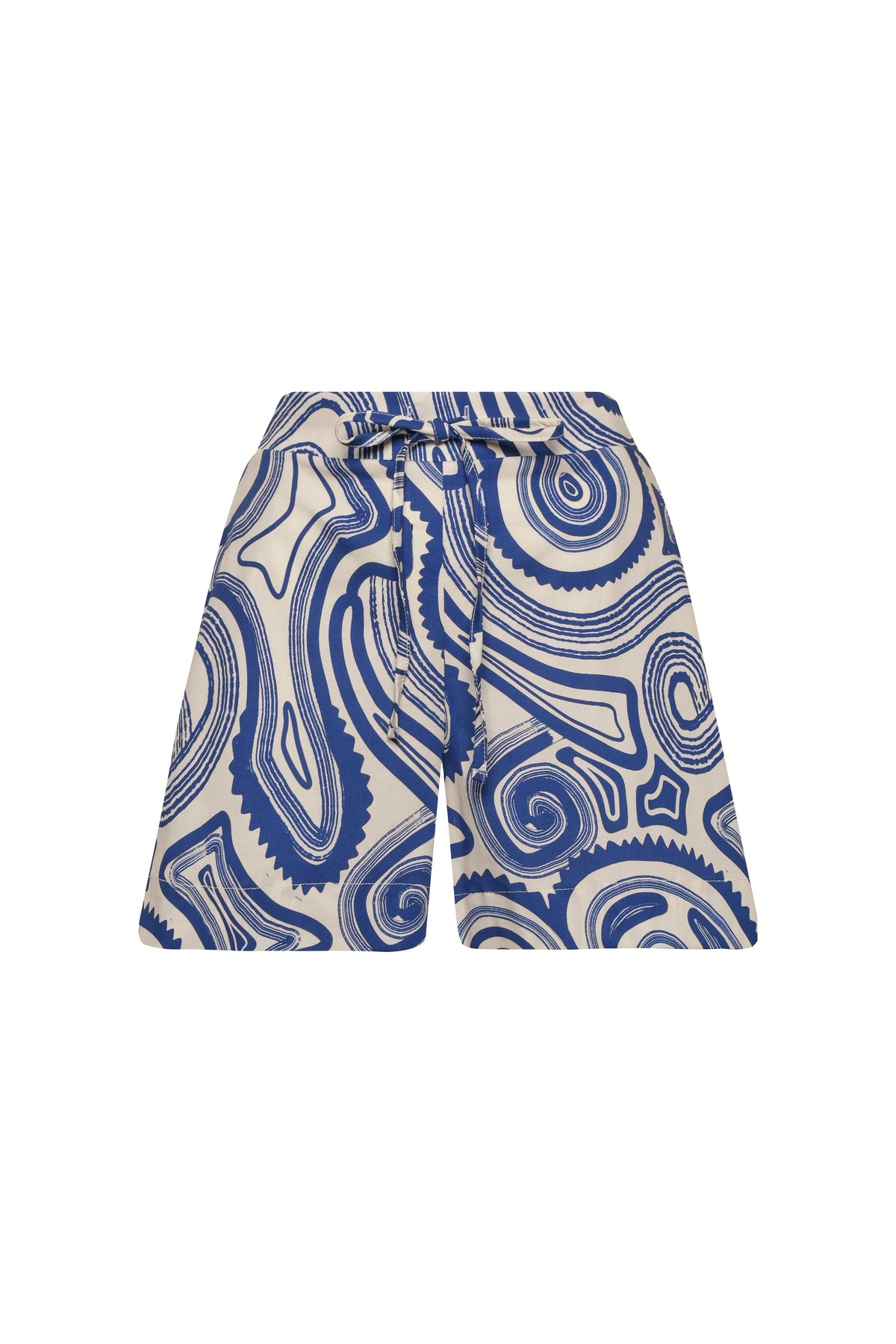 Liana Blue Pavoni Linen Shorts encantadore