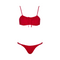 Nori Red Top, Gianna Red Bottom & Taylor Red Lumaca Sarong