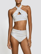 Top de Bikini Paola Mollis Blue