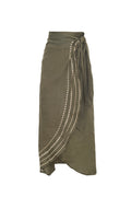 Aurora Olive Skirt
