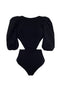 Joanne Black Bodysuit