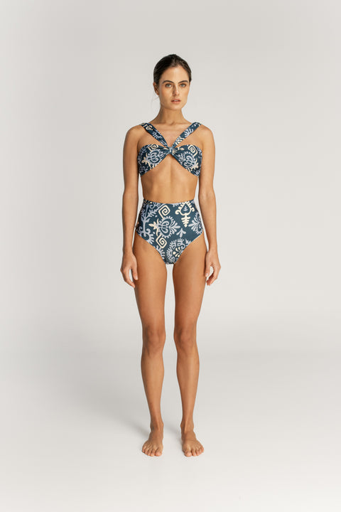 Rose Navy Lena Bottom