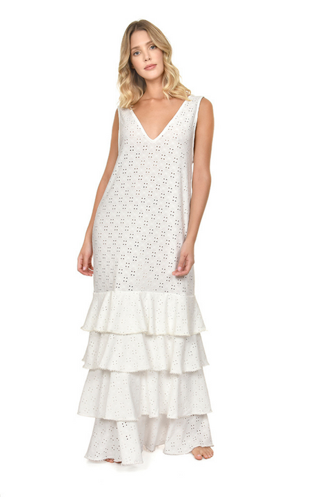 Vestido Shashi White Ness