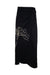 Aurora Black Embroidered Linen Skirt