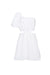 Sabina Ivory Linen Mini Dress