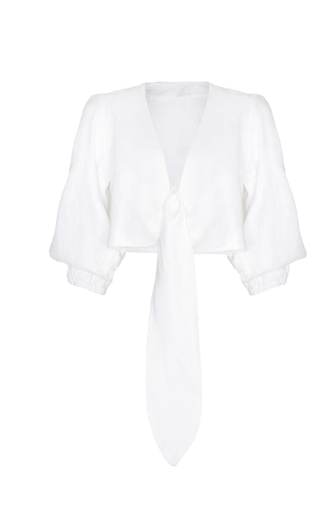 Pau White Blouse